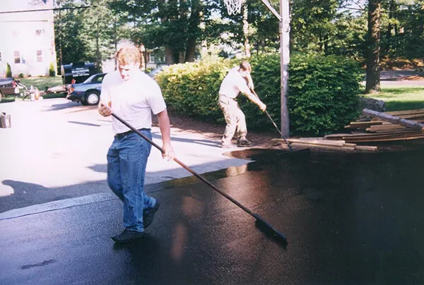 work photo from garyssealcoating.com