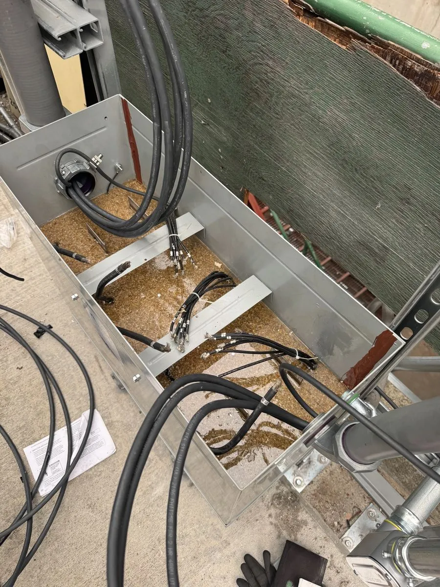 Underground electrical service rough-in by Kilroy Electrical