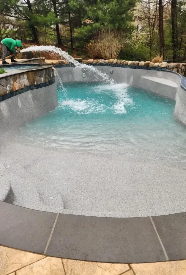work photo from agunitepools.com