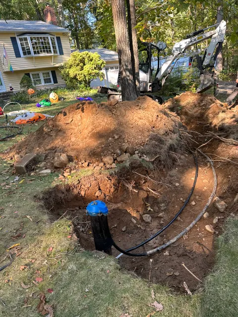 Rhodes Pump Service work photo
