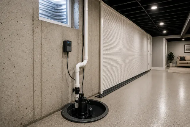 Sump pump installation service by Mainers in Scarborough ME