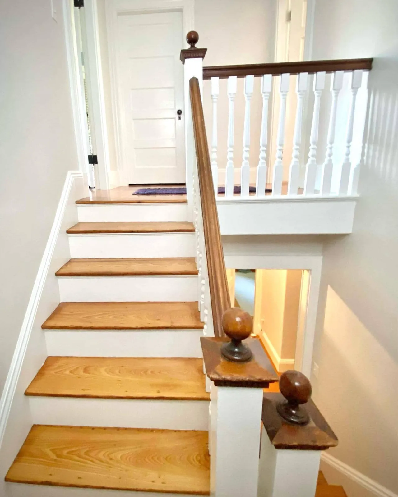 Interior staircase after Gallagher Painting work
