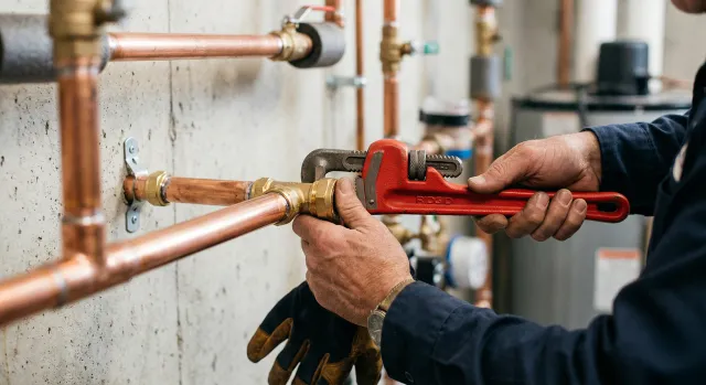 Scott Moore Plumbing work photo