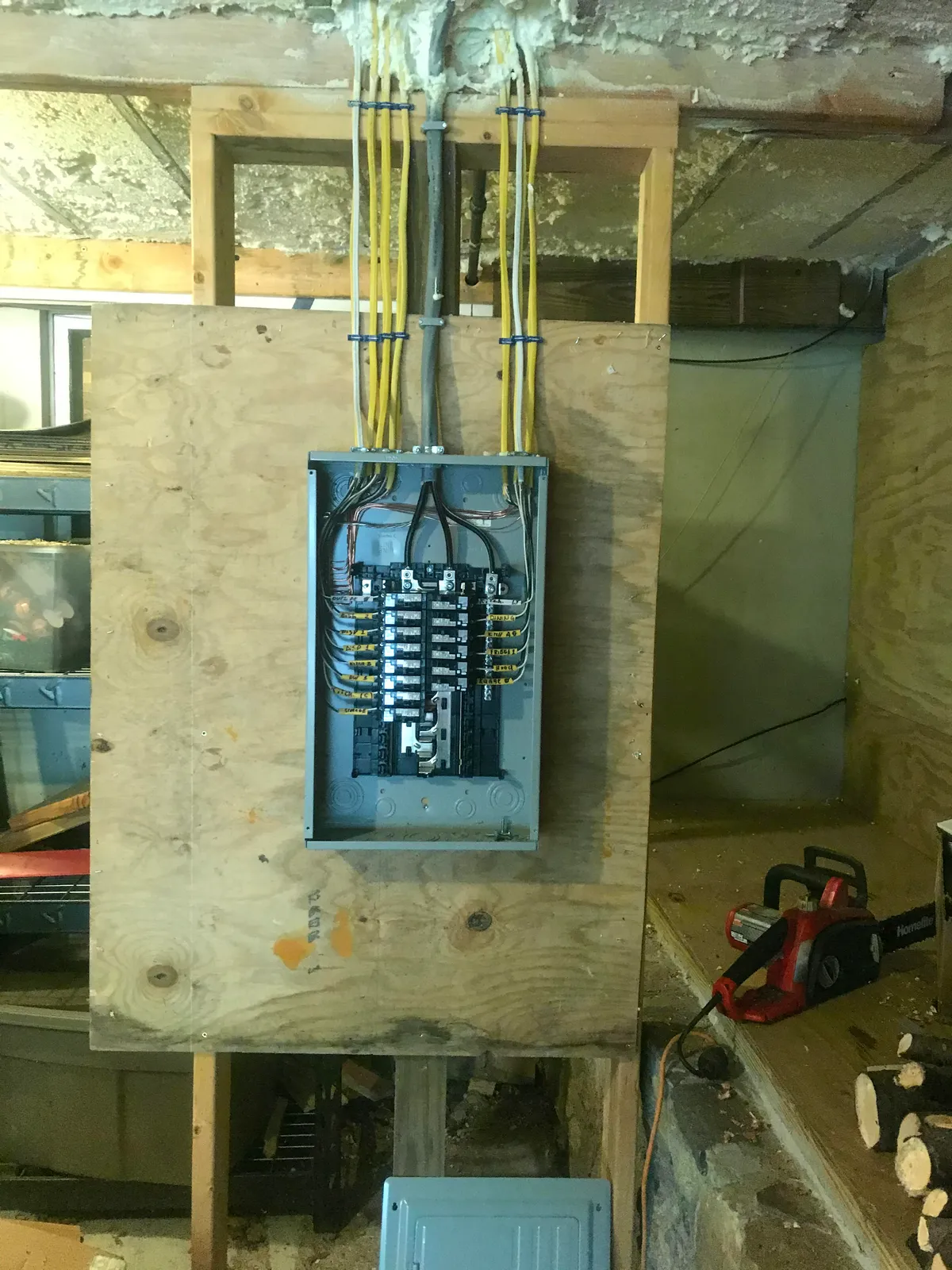 Residential electrical panel