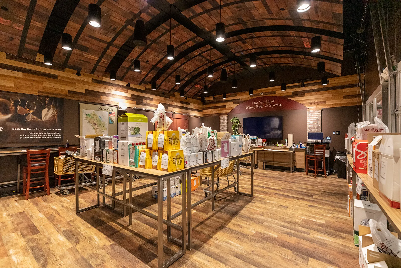 Inside of Total Wine