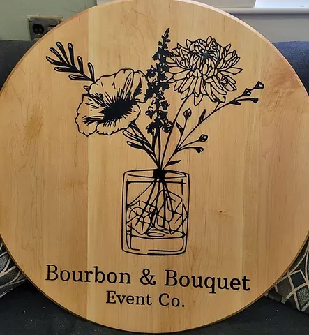 Custom made business sign