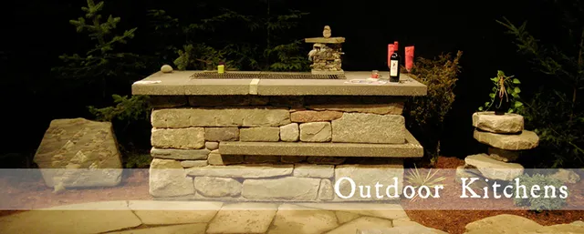 Outdoor Stone Kitchens