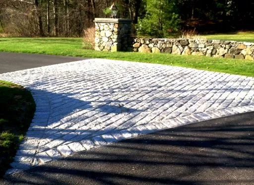 masonry driveway
