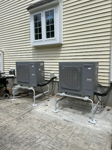 John R Bileau HVAC. work photo
