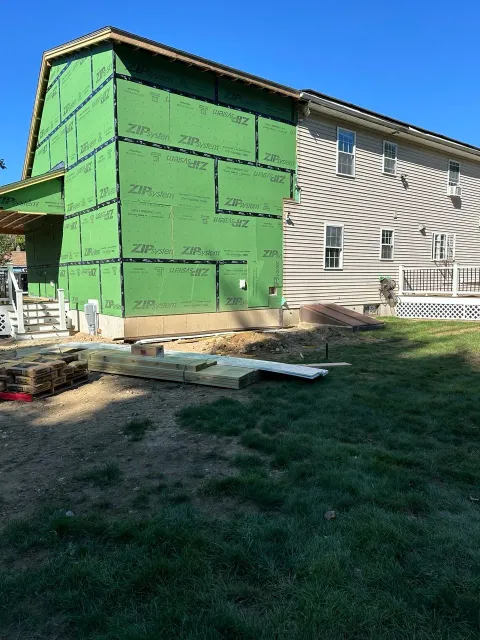Home addition construction