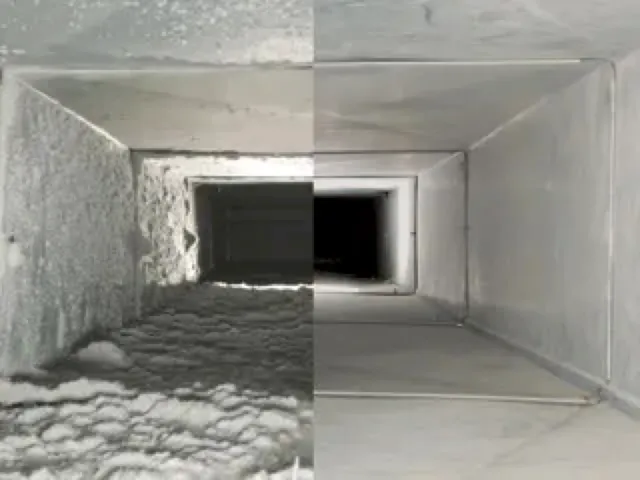 RED TEAM Air Duct Cleaning work photo