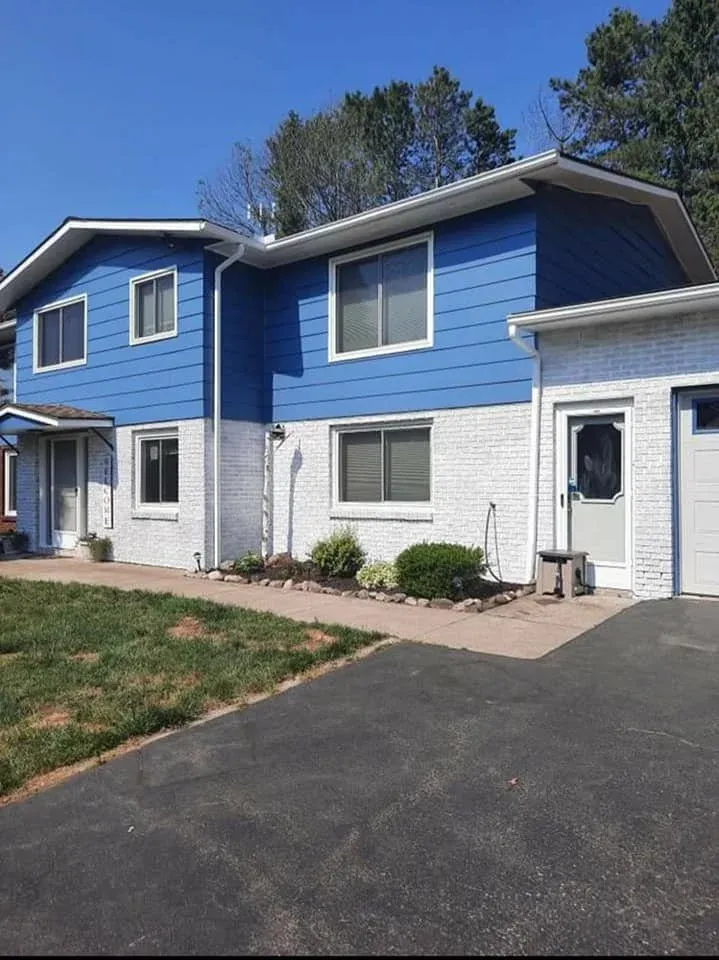 Finished Painting of 
a exterior home we painted