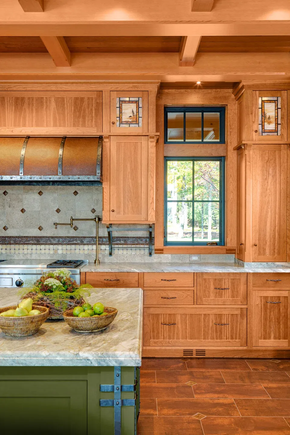 Adirondack Lakehouse Range Elevation Kochman Reidt _ Haigh Cabinetmakers 2021.jpg