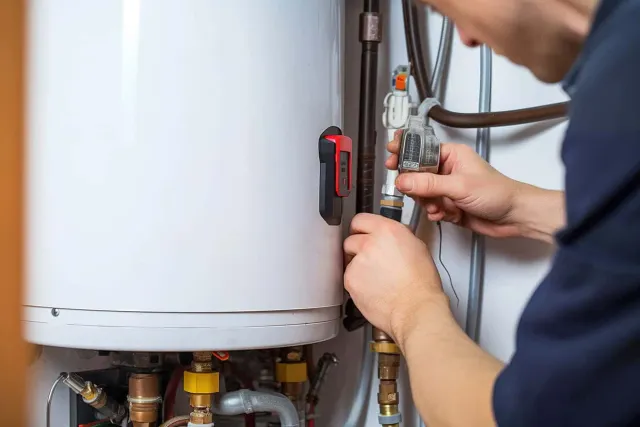 work photo from vaughnplumbinghvac.com