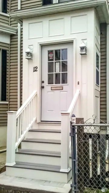 Front entry design and build by Waze Development|Real Estate | Remodel