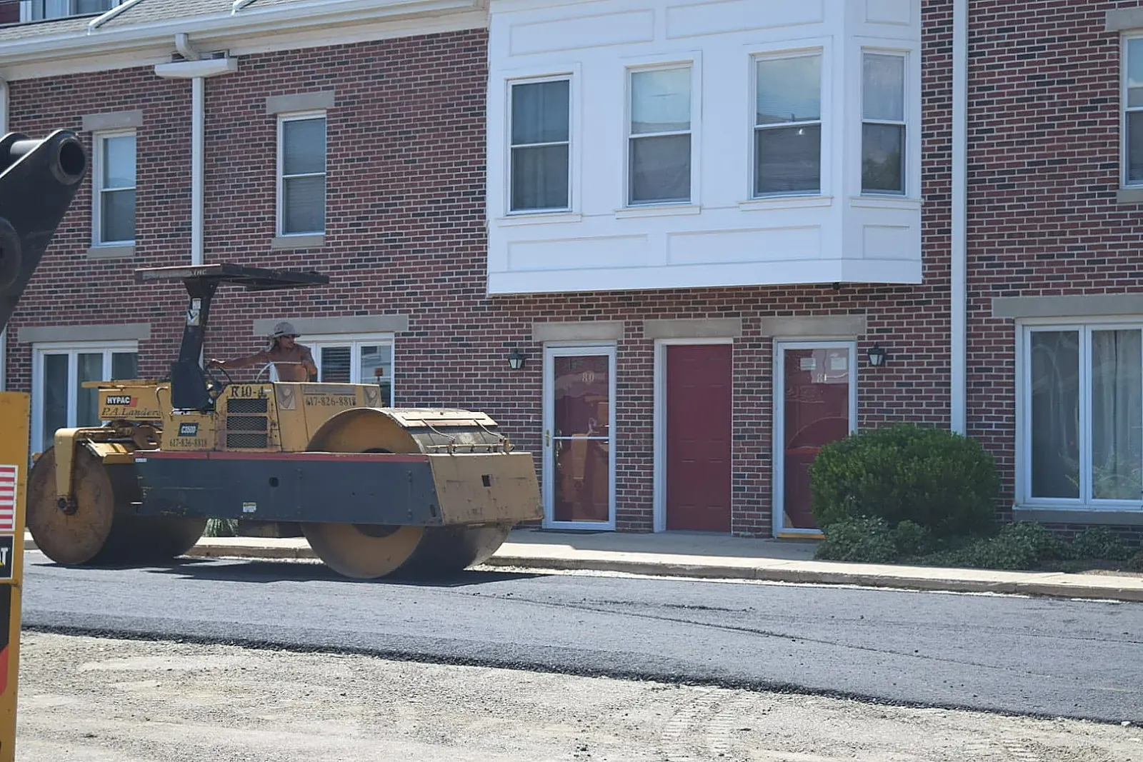 Asphalt paving services