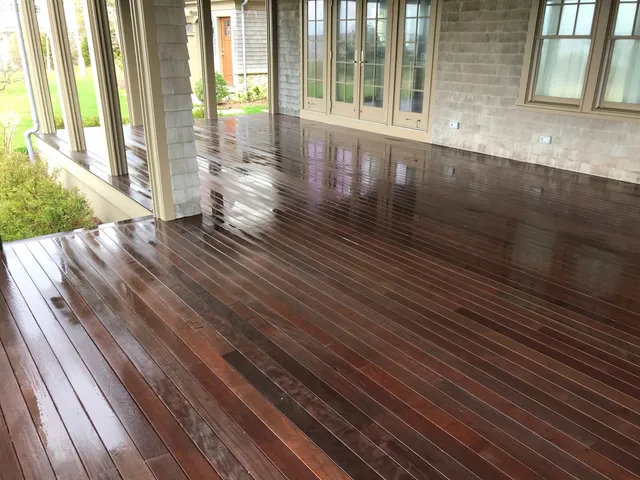 AFTER POWER WASHING