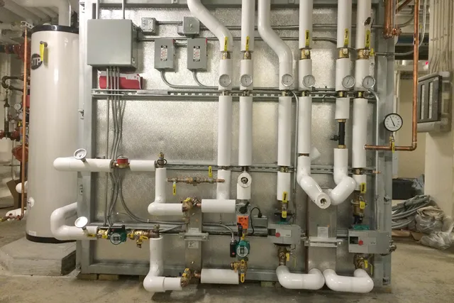 New England Solar Hot Water work photo