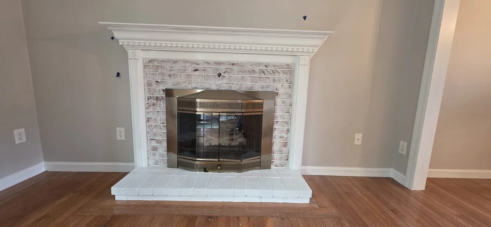 Interior painting project Burlington MA