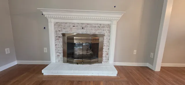 Interior painting project Burlington MA