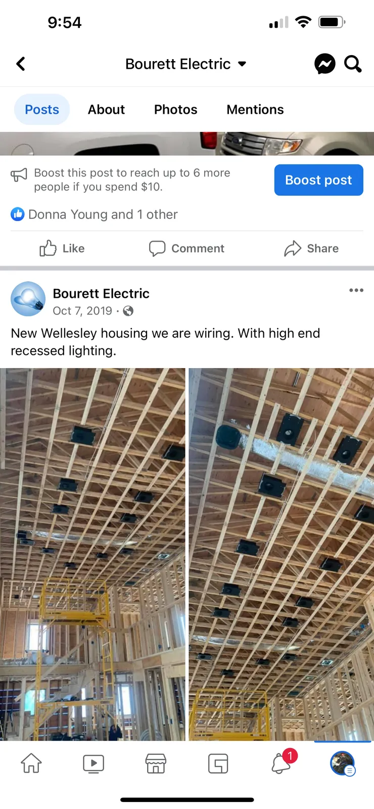 work photo from Google listing