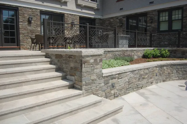 Little Island Road residence landscape