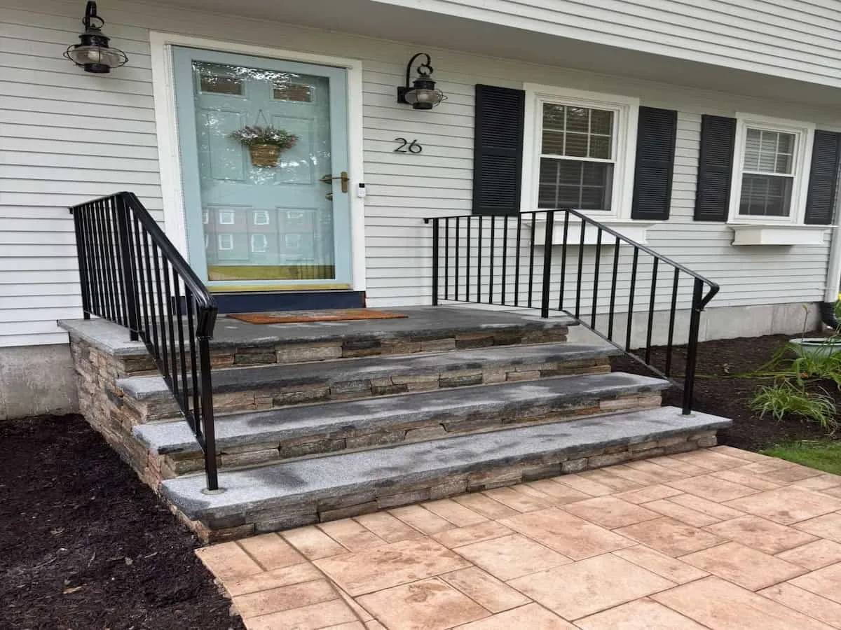 Concrete Stairs And Blocks