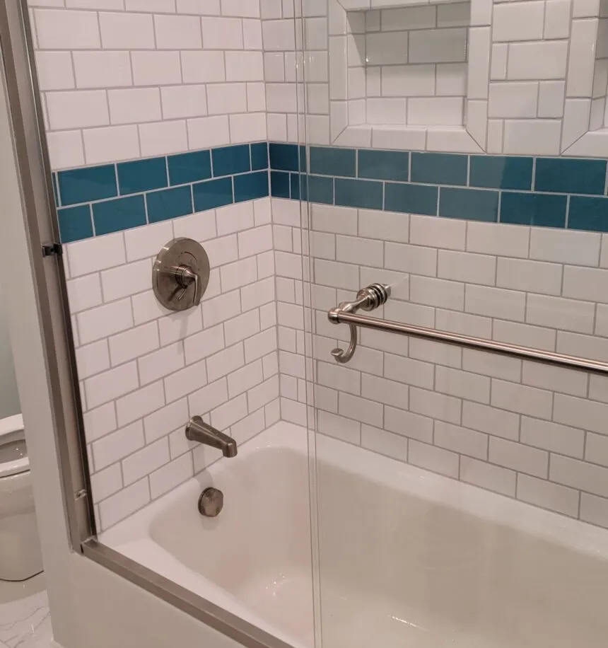 shower stall renovation