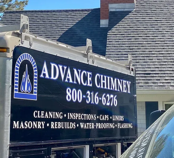 work photo from advancechimneysweepandrepairs.com