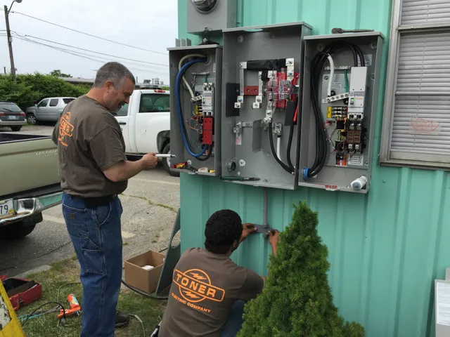 Toner Electric Company work photo