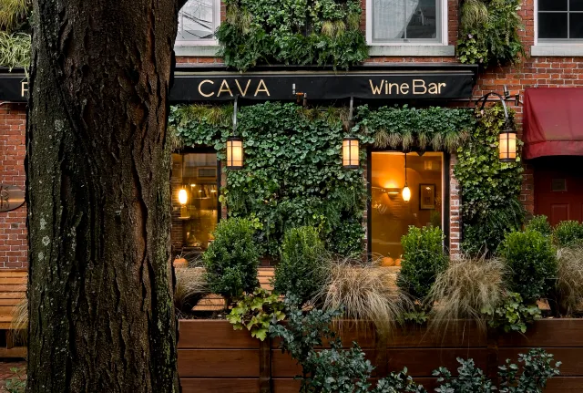 Hugo Design - Landscape Design - Cava Restaurant Portsmouth NH