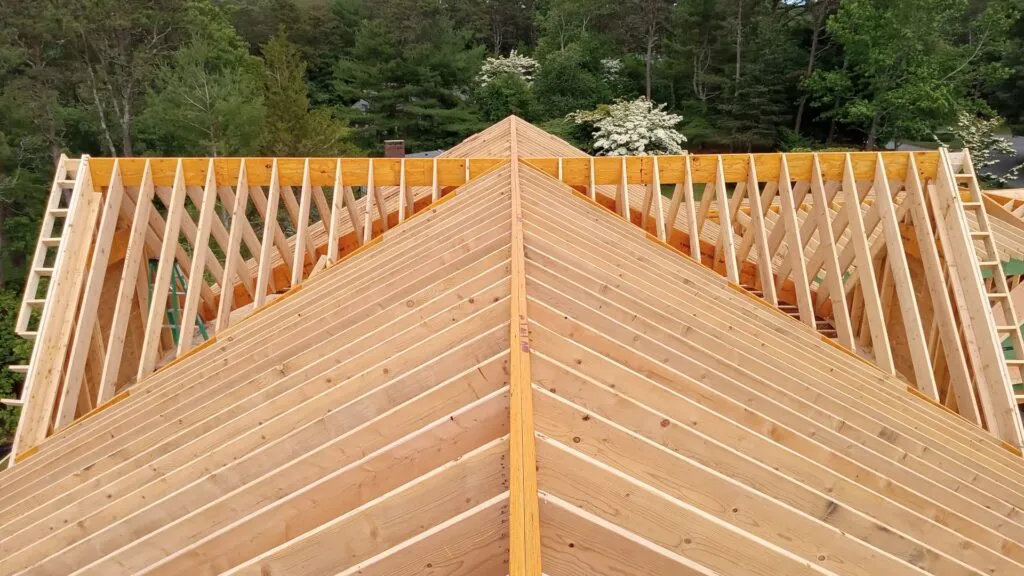 New roof construction