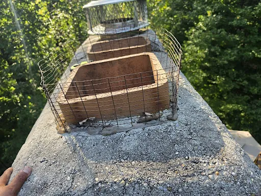 Stain-8 Chimney Cap & Chimney brick services in Providence, RI work photo