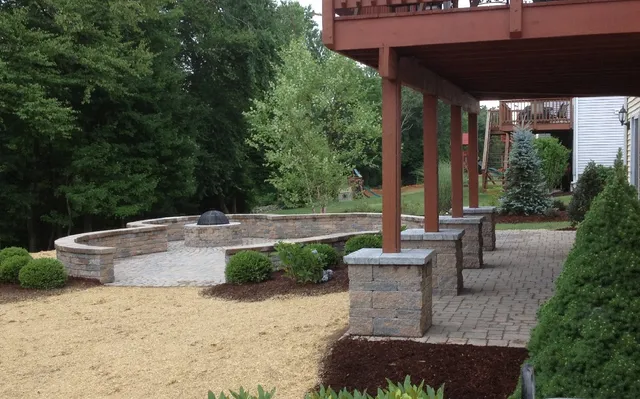 View after premier landscaping services in Bethlehem,  CT