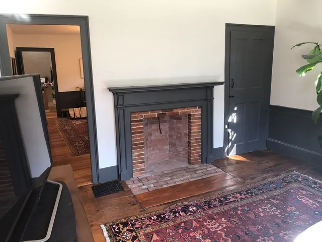 Rumford fireplace retrofit in Medfield Massachusetts