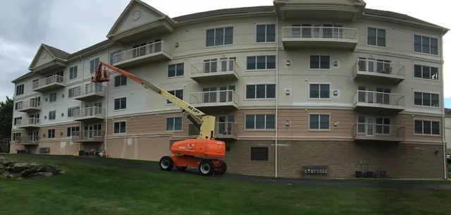 Multi-story residence repaint