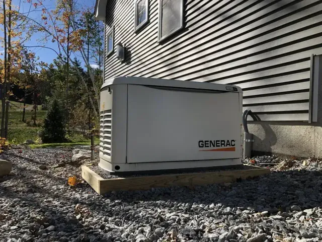 Generac residential standby generator installation Southern NH