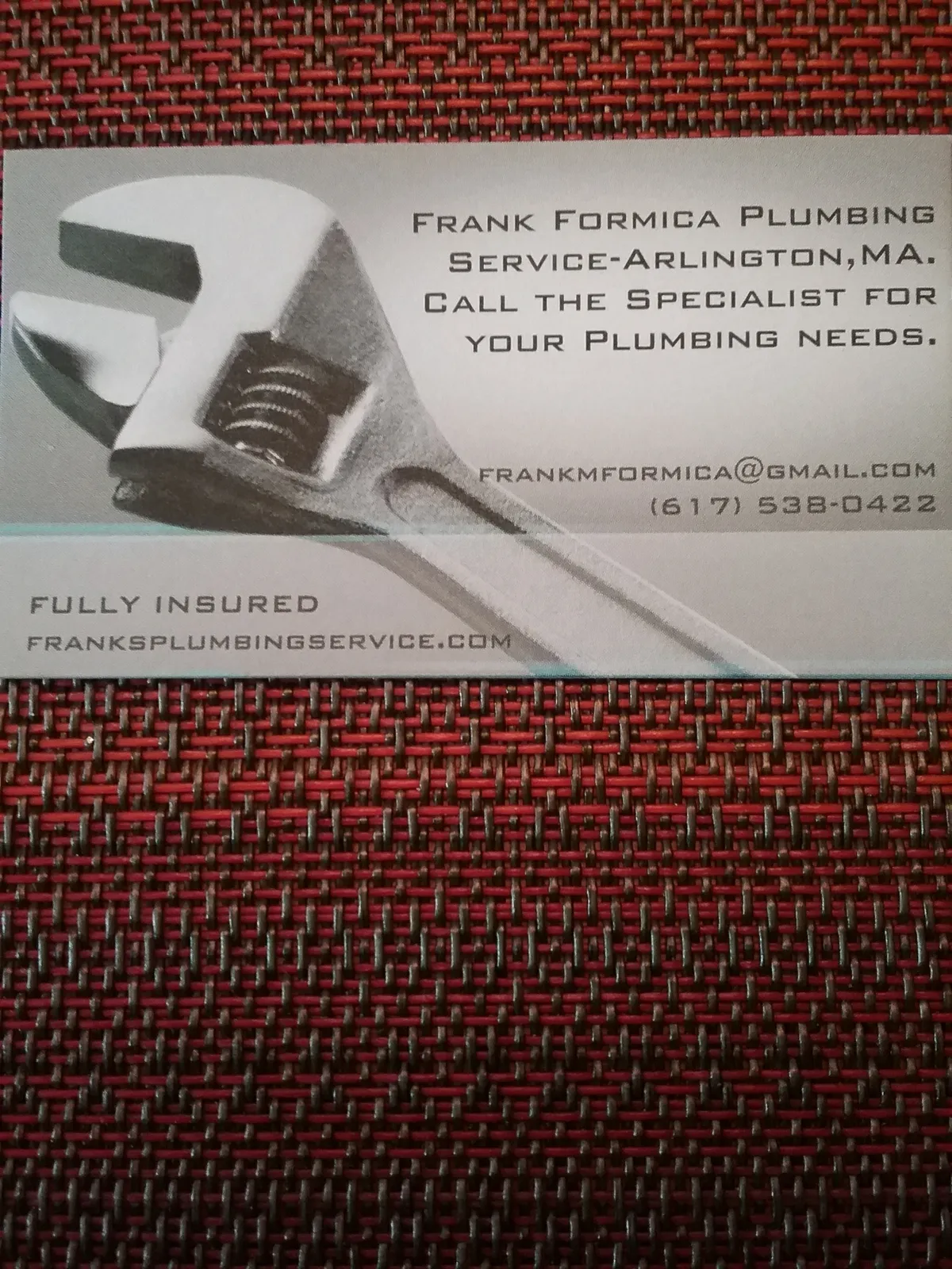 work photo from Google listing