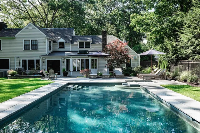 Pools by Andrews custom inground gunite swimming pool