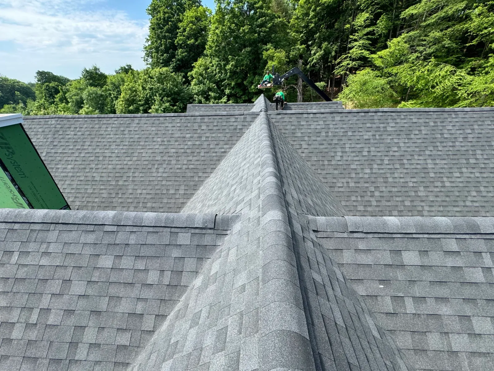 Roof repair done in Easton MA
