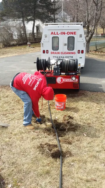 All In One Drain Cleaning work photo