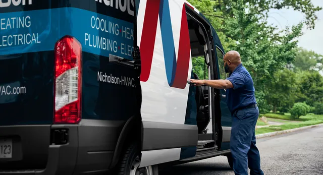 work photo from nicholson-hvac.com