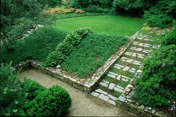 ROGER WASHBURN LANDSCAPE ARCHITECTURE researched project photo