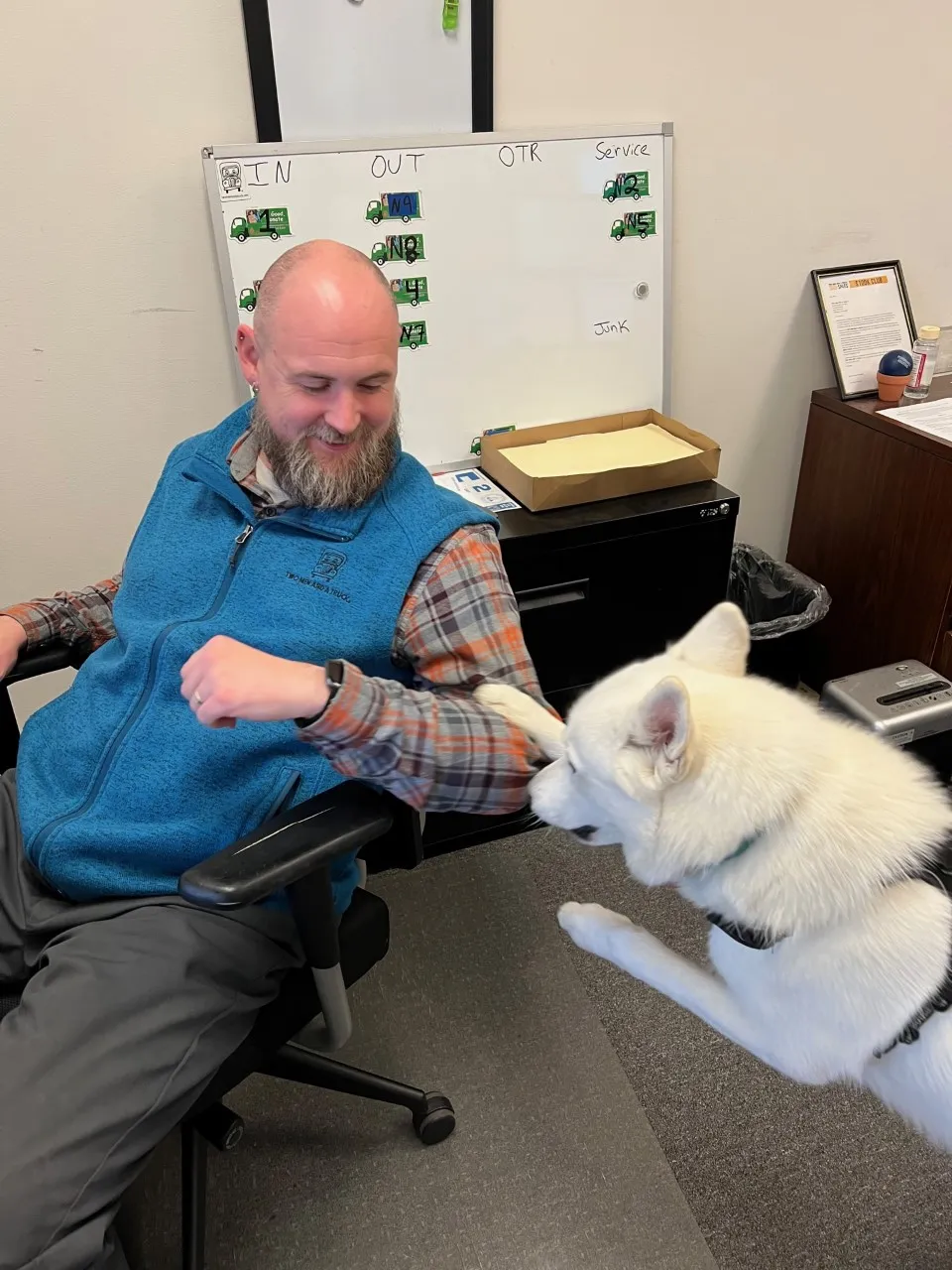 work photo from Google listing