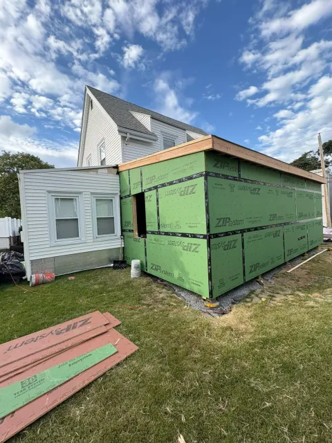 Residential addition in Winthrop, MA