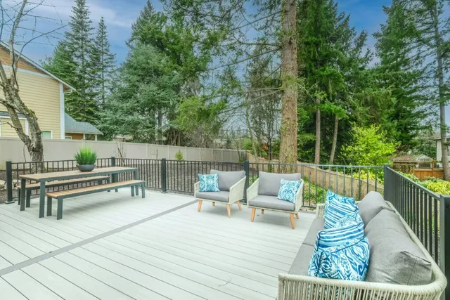 Residential deck construction