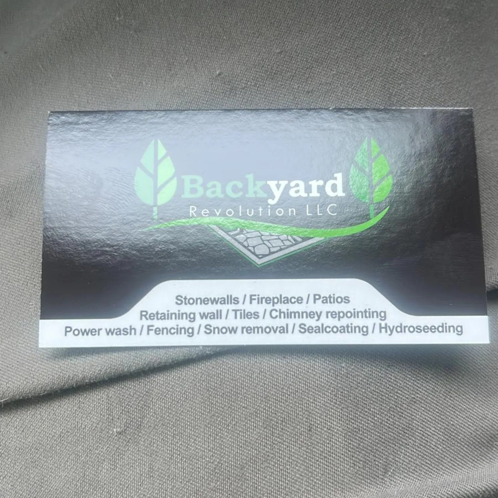 work photo from backyardrevolutionllc.com