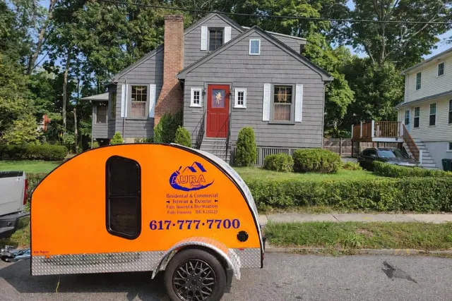 Aura Painting residential job — cape cod exterior painting Massachusetts