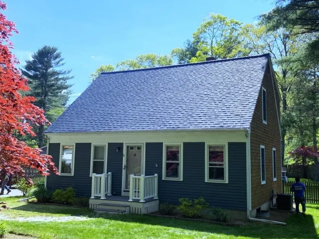 Harbor Blue roof replacement in Middleboro