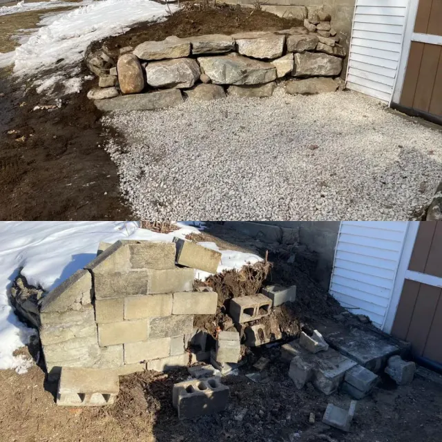 Enhance your home's curb appeal with our expert masonry services. From durable foundations to elegant patios, we provide quality craftsmanship and attention to detail for all your residential stonework needs. for Witt Excavating in Hudson, NH